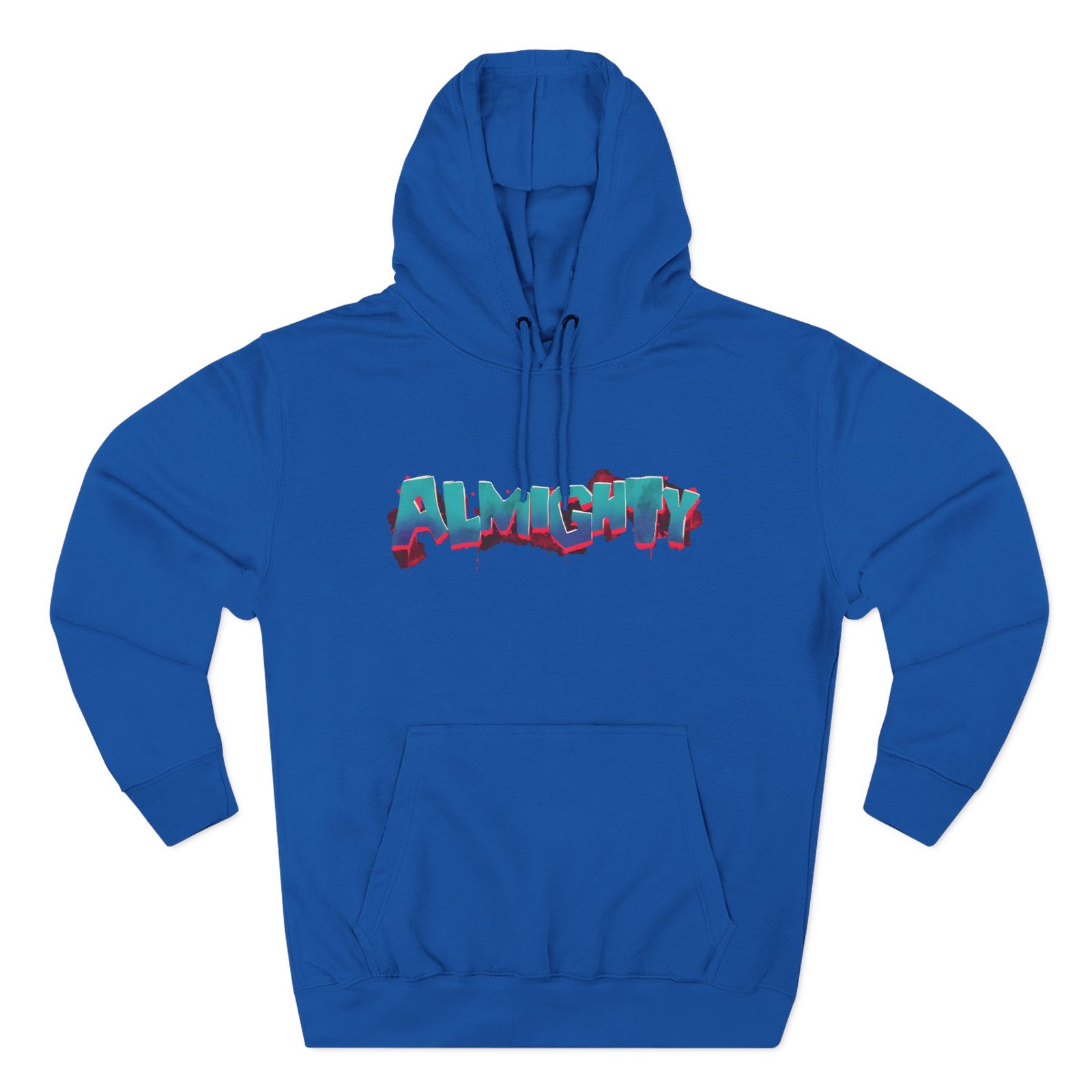 Almighty Splatter Three-Panel Fleece Hoodie