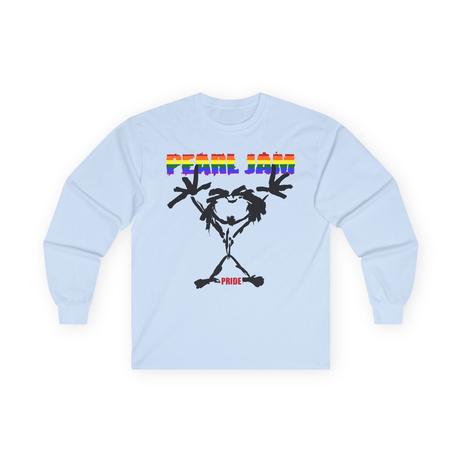 Pearl Jam Pride Stickman Unisex Ultra Cotton Long Sleeve Tee