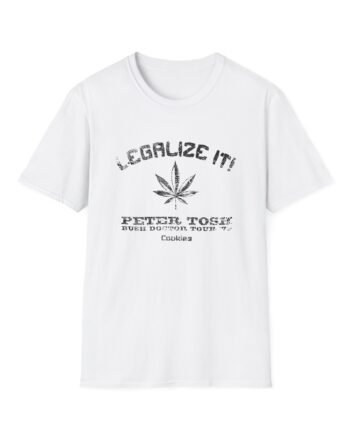 Peter Tosh Legalize It Unisex Softstyle T-Shirt