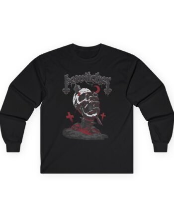 Bewitcher Skull Unisex Ultra Cotton Long Sleeve Tee