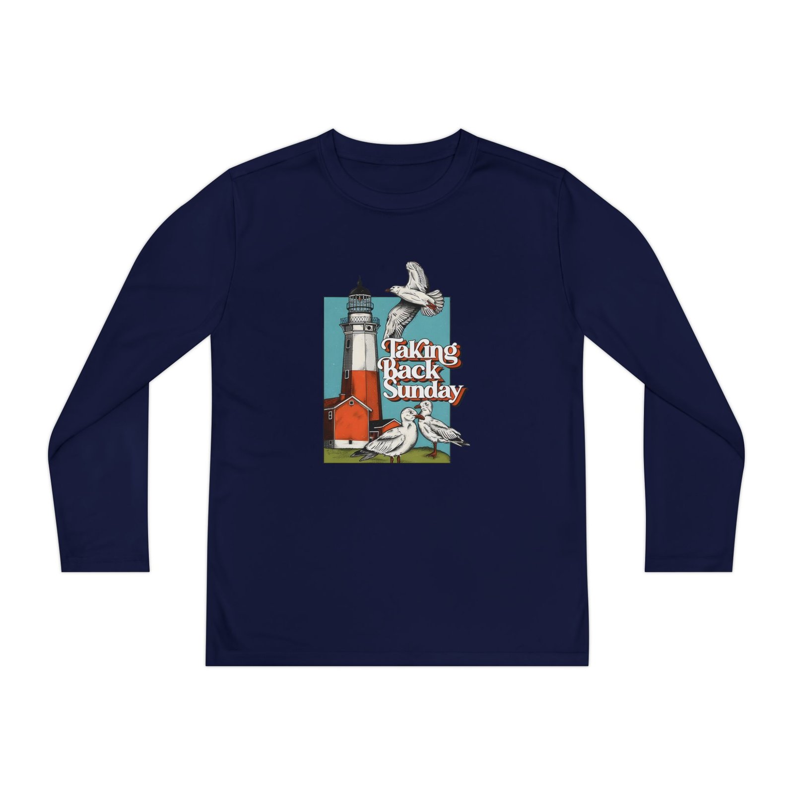 Youth Taking Back Sunday Lighthouse Long Sleeve Competitor Tee