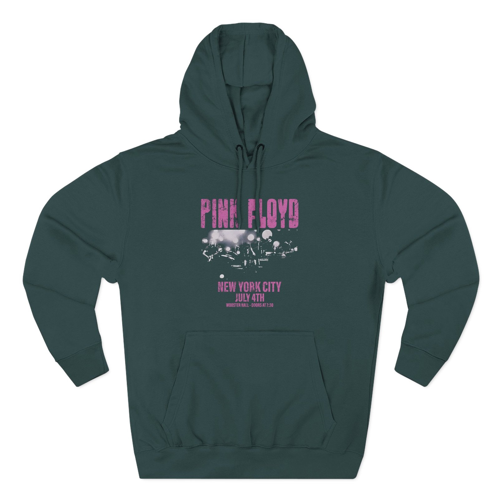 Pink Floyd July 4th NYC Three-Panel Fleece Hoodie