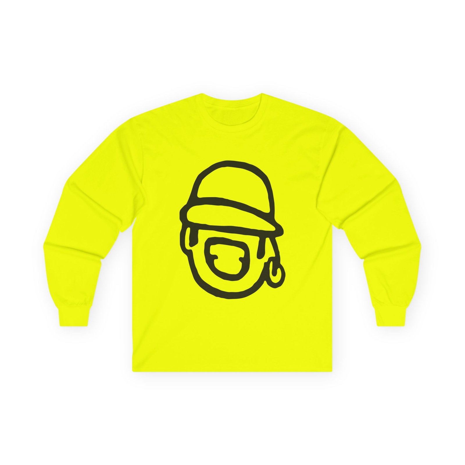 Niko B Big Face Unisex Ultra Cotton Long Sleeve Tee