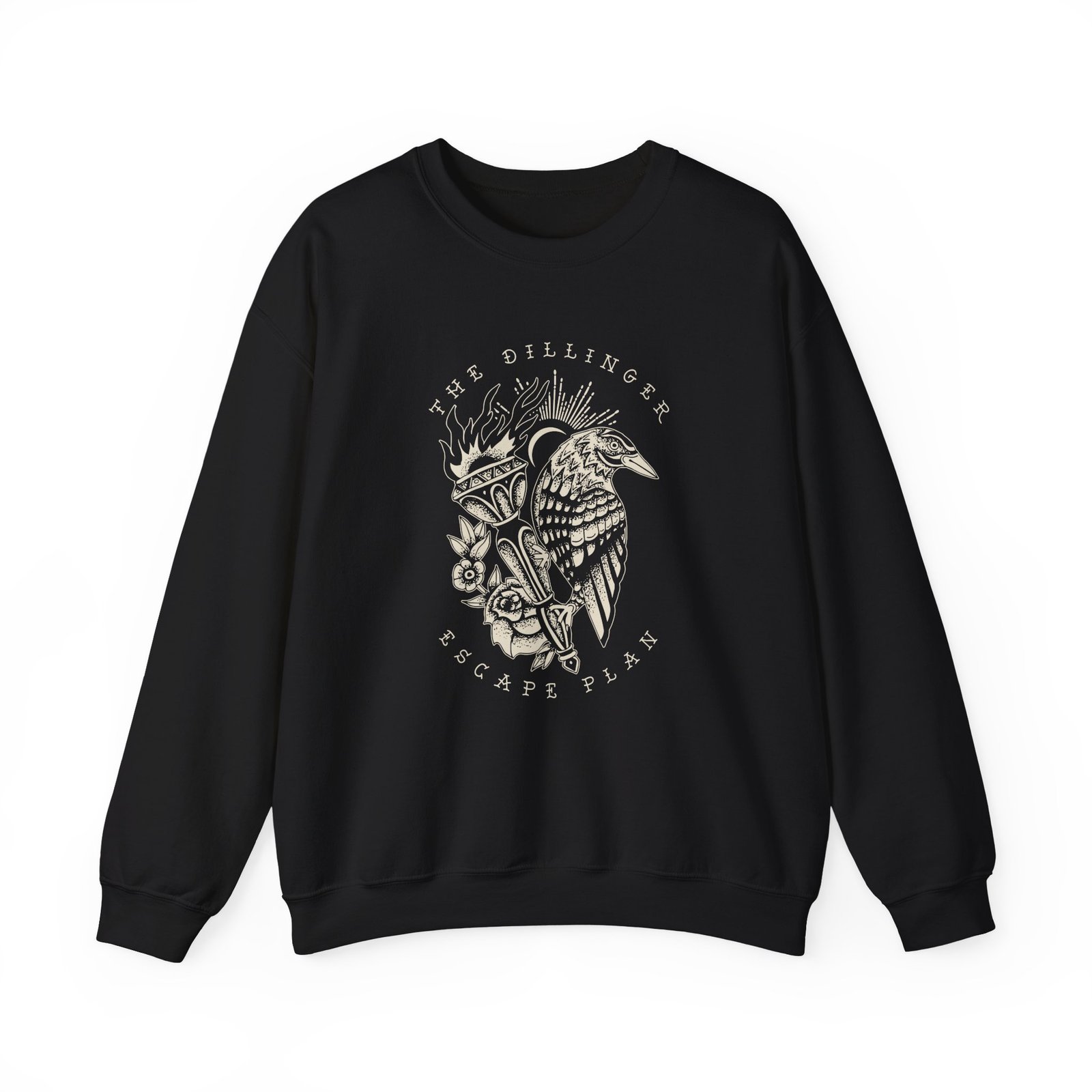 Dillinger Escape Plan Torch Unisex Heavy Blend™ Crewneck Sweatshirt