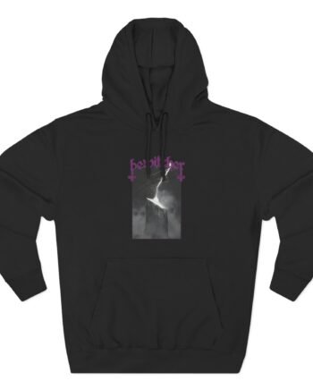 Bewitcher Candle Three-Panel Fleece Hoodie