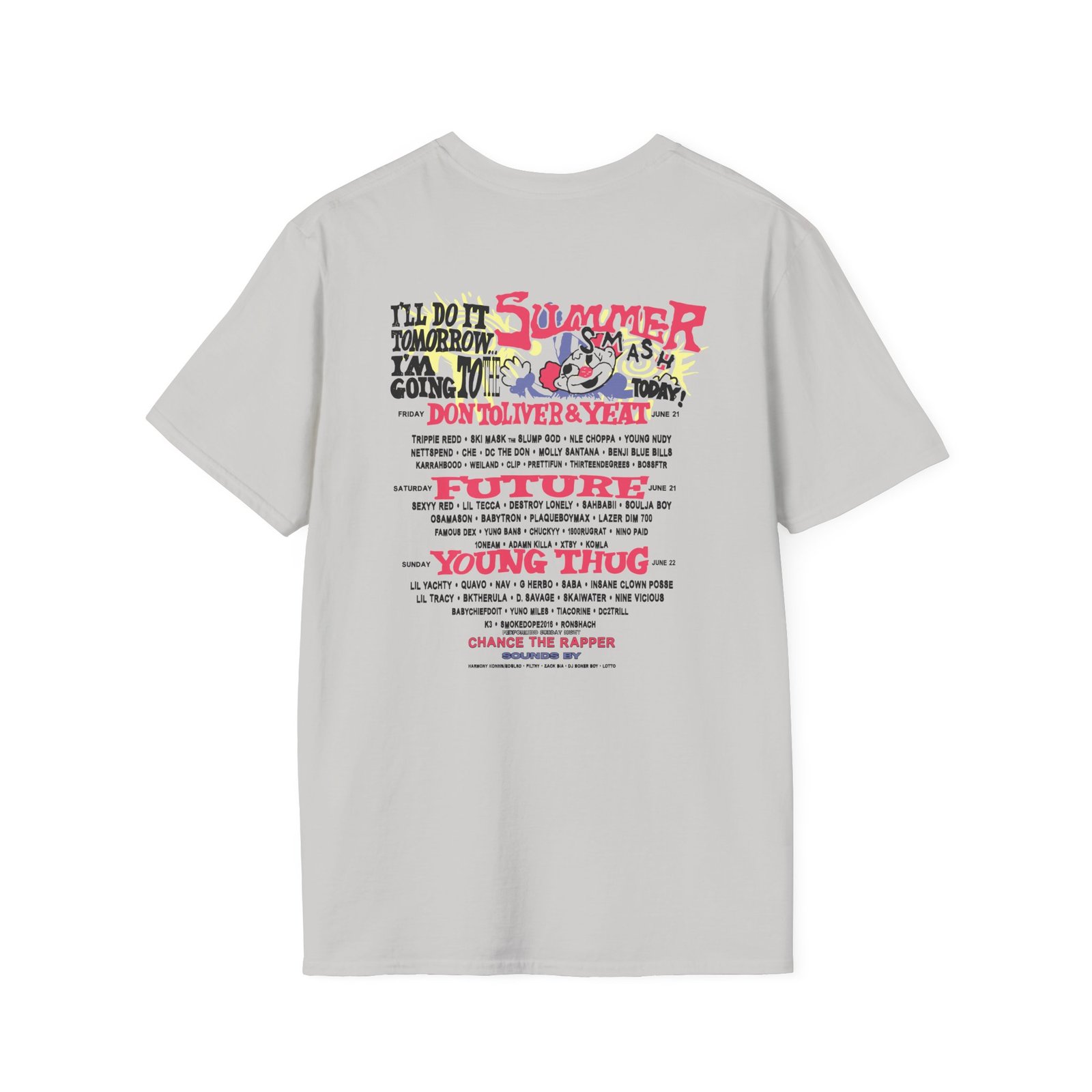 Summer Smash Do It Tomorrow Unisex Softstyle T-Shirt