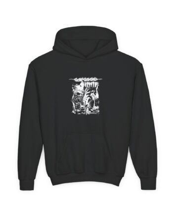 Youth Carcass Flesh Ripping Sonic Torment Heavy Blend Hooded Sweatshirt