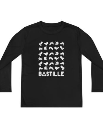 Youth Bastille Owl Long Sleeve Competitor Tee