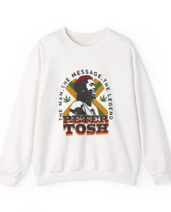 Peter Tosh Mustard Unisex Heavy Blend™ Crewneck Sweatshirt