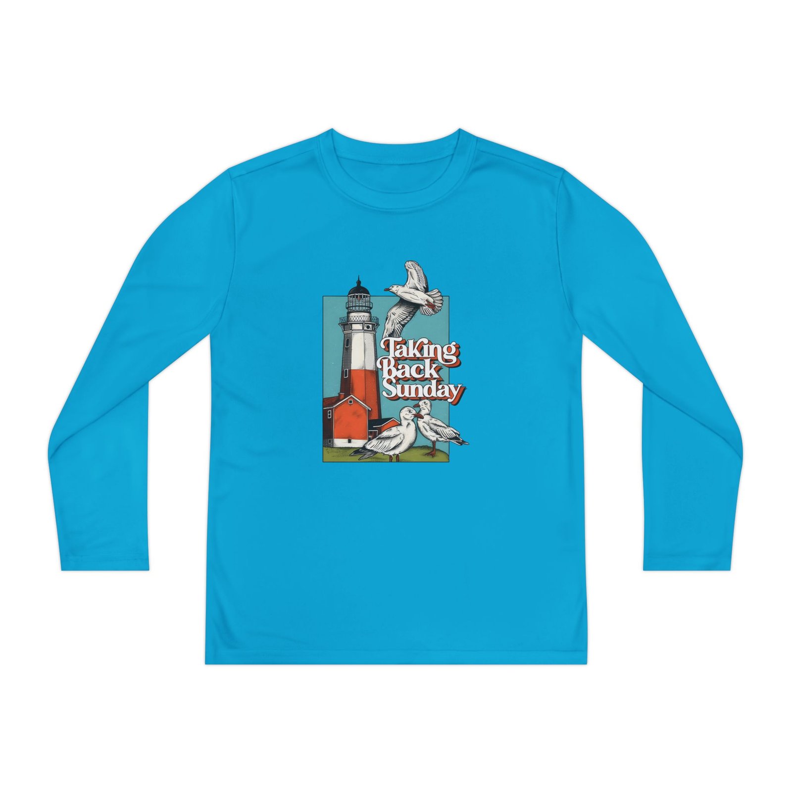 Youth Taking Back Sunday Lighthouse Long Sleeve Competitor Tee