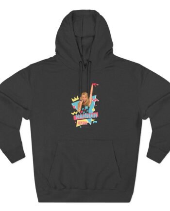 Montana Black Three-Panel Fleece Hoodie
