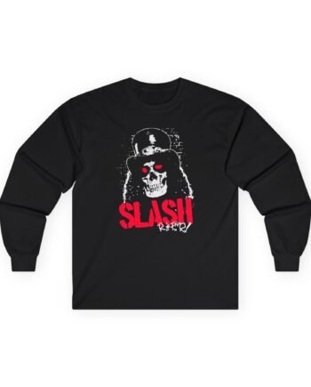 Slash Skull Portrait Unisex Ultra Cotton Long Sleeve Tee