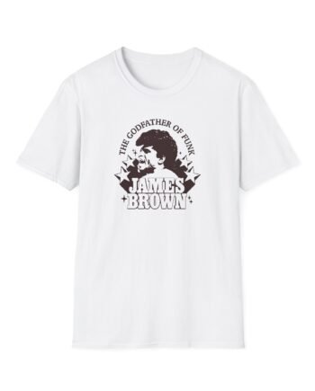 James Brown Godfather of Funk Unisex Softstyle T-Shirt