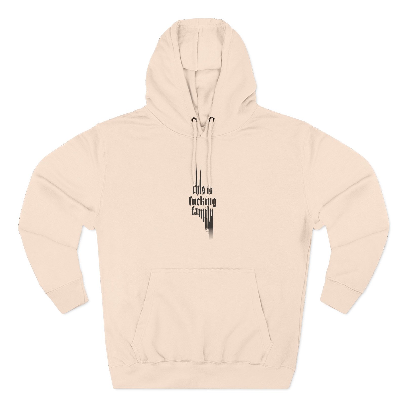 Only the Poets Three-Panel Fleece Hoodie