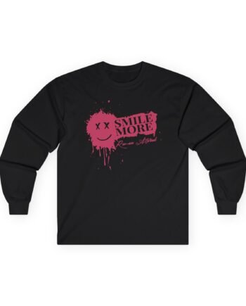 Roman Atwood Smile More Unisex Ultra Cotton Long Sleeve Tee