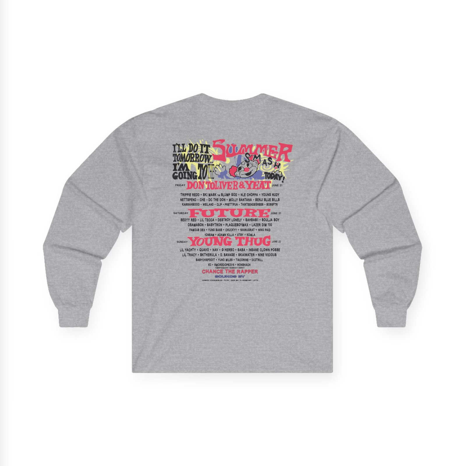 Summer Smash Do It Tomorrow Unisex Ultra Cotton Long Sleeve Tee