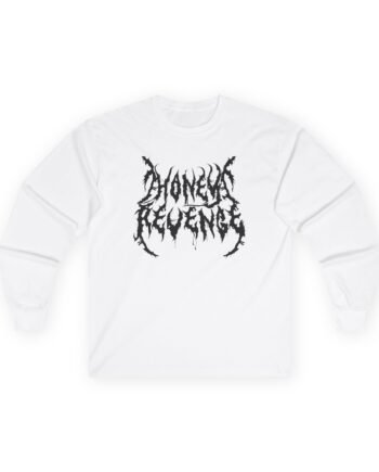 Honey Revenge Death Metal Logo Unisex Ultra Cotton Long Sleeve Tee