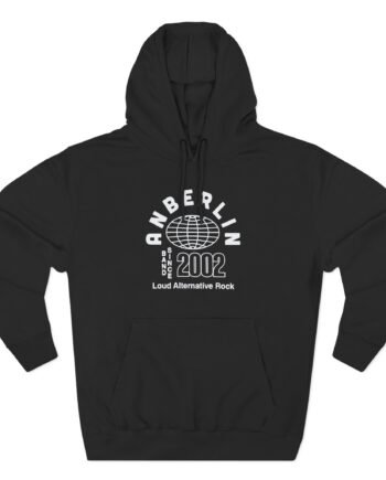 Anberlin Alt Rock Three-Panel Fleece Hoodie