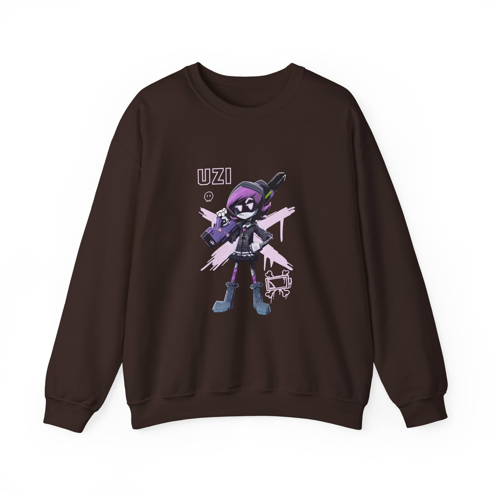 Murder Drones Uzi Unisex Heavy Blend Crewneck Sweatshirt