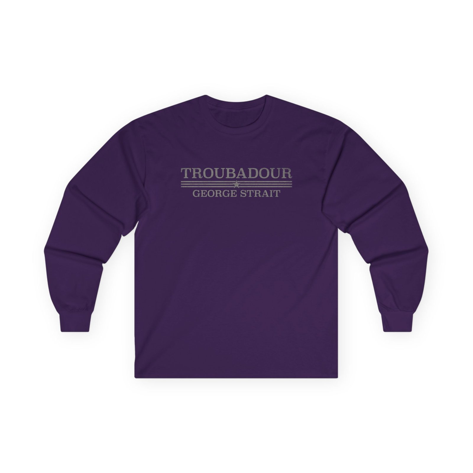 George Strait Troubadour Unisex Ultra Cotton Long Sleeve Tee
