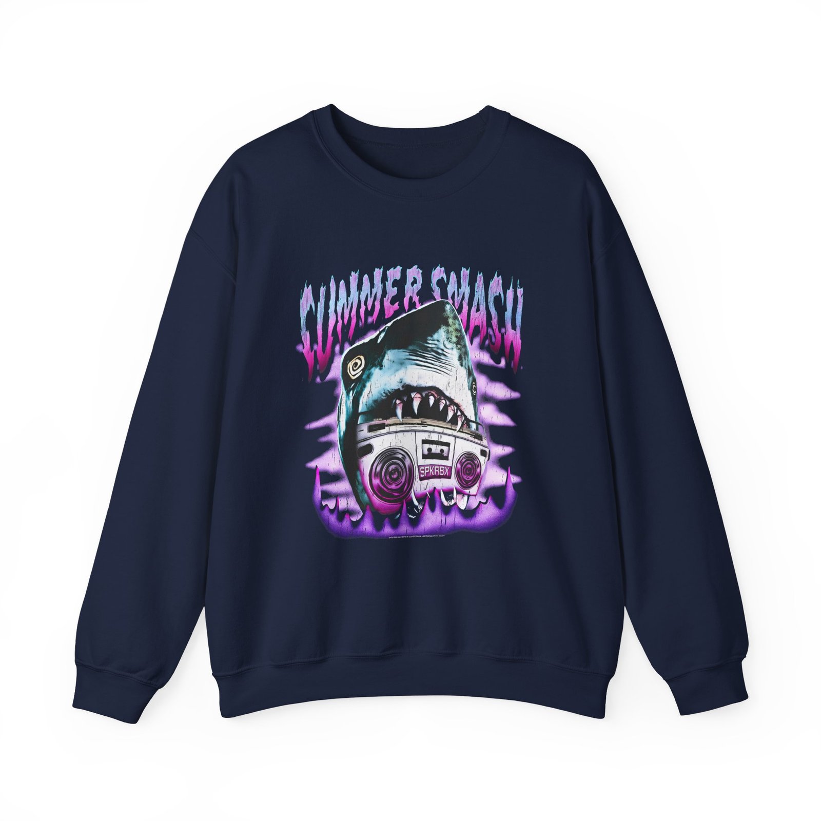 Summer Smash Shark Unisex Heavy Blend™ Crewneck Sweatshirt