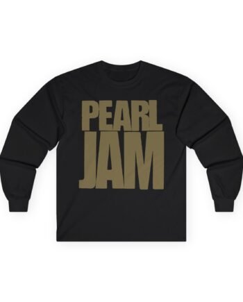 Pearl Jam Ten Logo Unisex Ultra Cotton Long Sleeve Tee