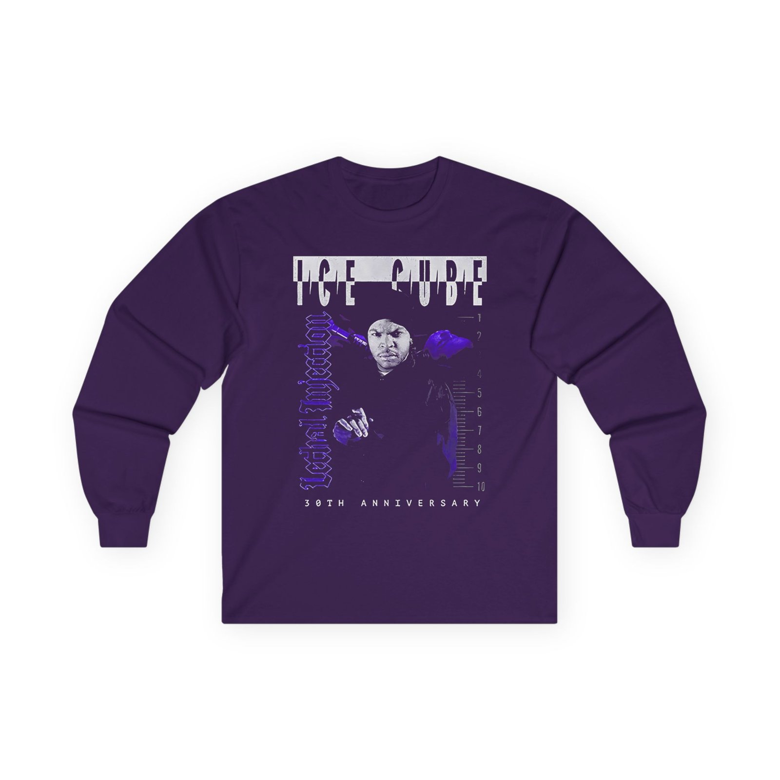 Ice Cube Lethal Injection Tour Unisex Ultra Cotton Long Sleeve Tee