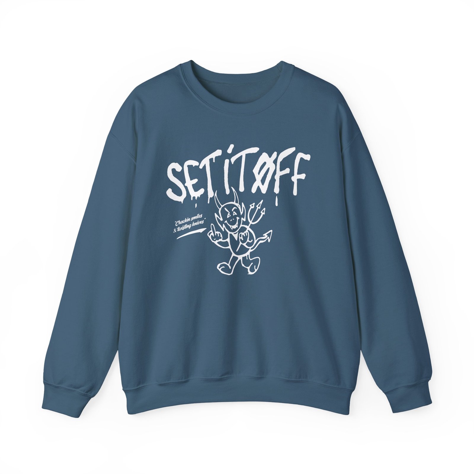 Set It Off Devil Unisex Heavy Blend™ Crewneck Sweatshirt
