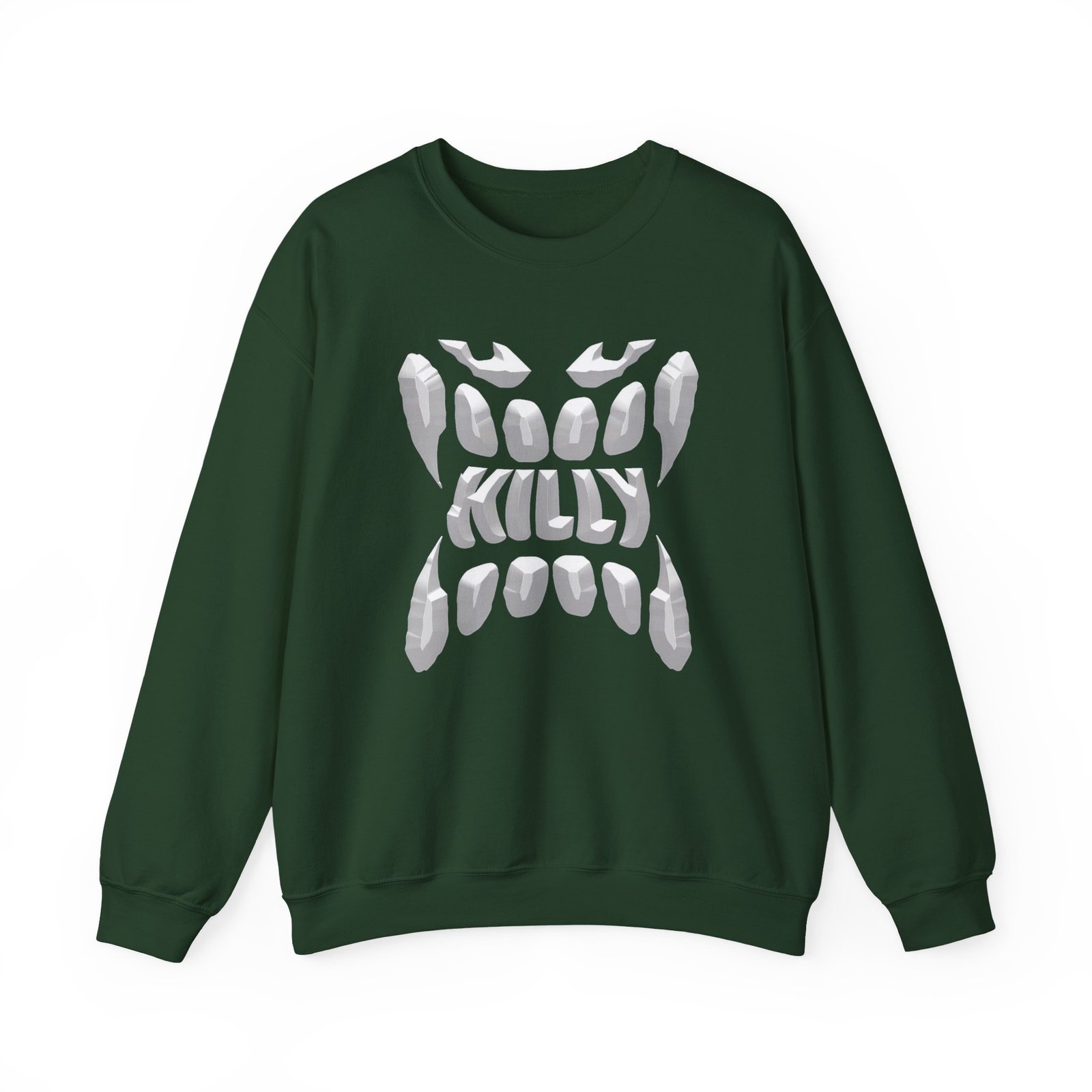Killy Face Bevel Unisex Heavy Blend™ Crewneck Sweatshirt