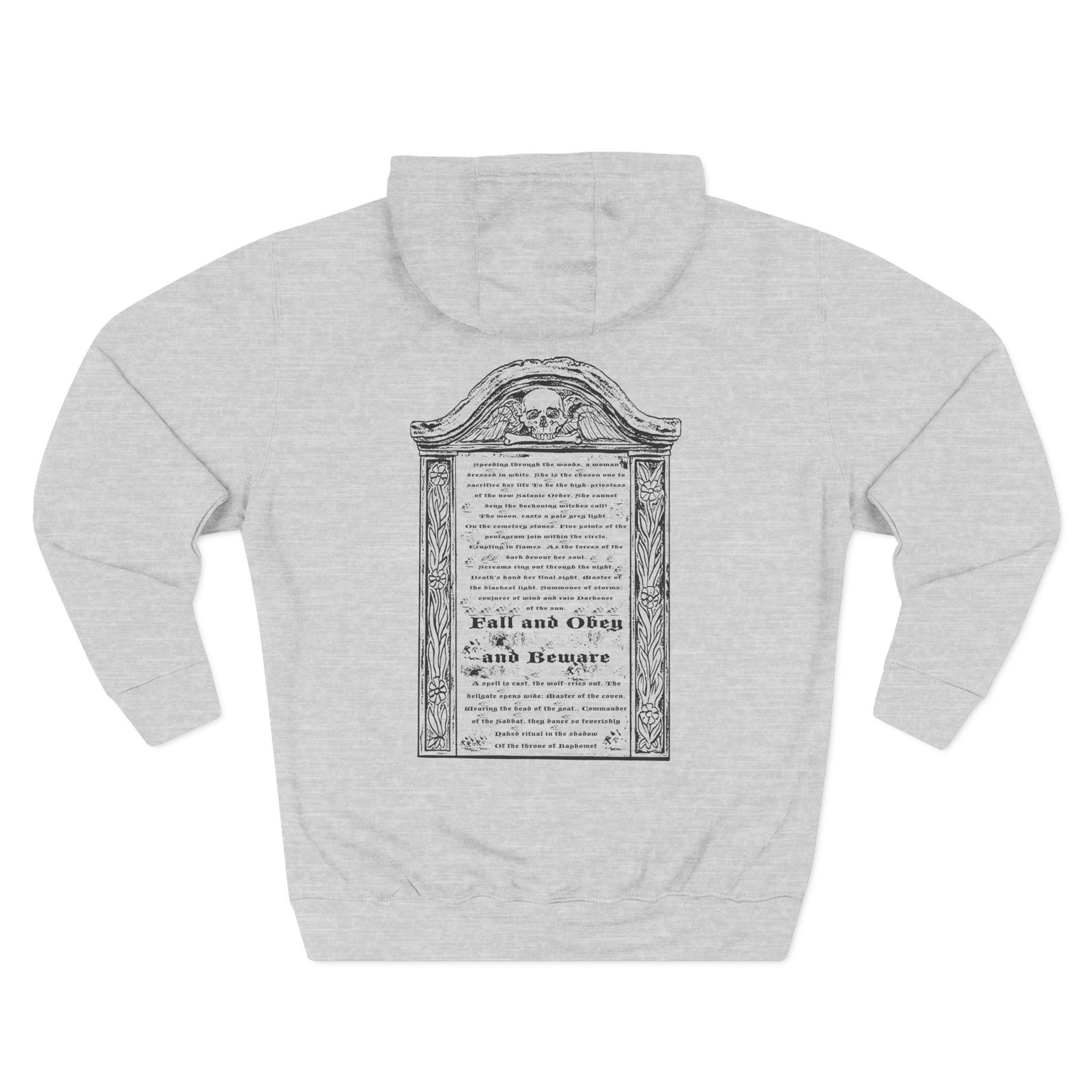 Bewitcher Goat Three-Panel Fleece Hoodie