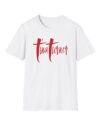 Tina Turner Logo Unisex Softstyle T-Shirt