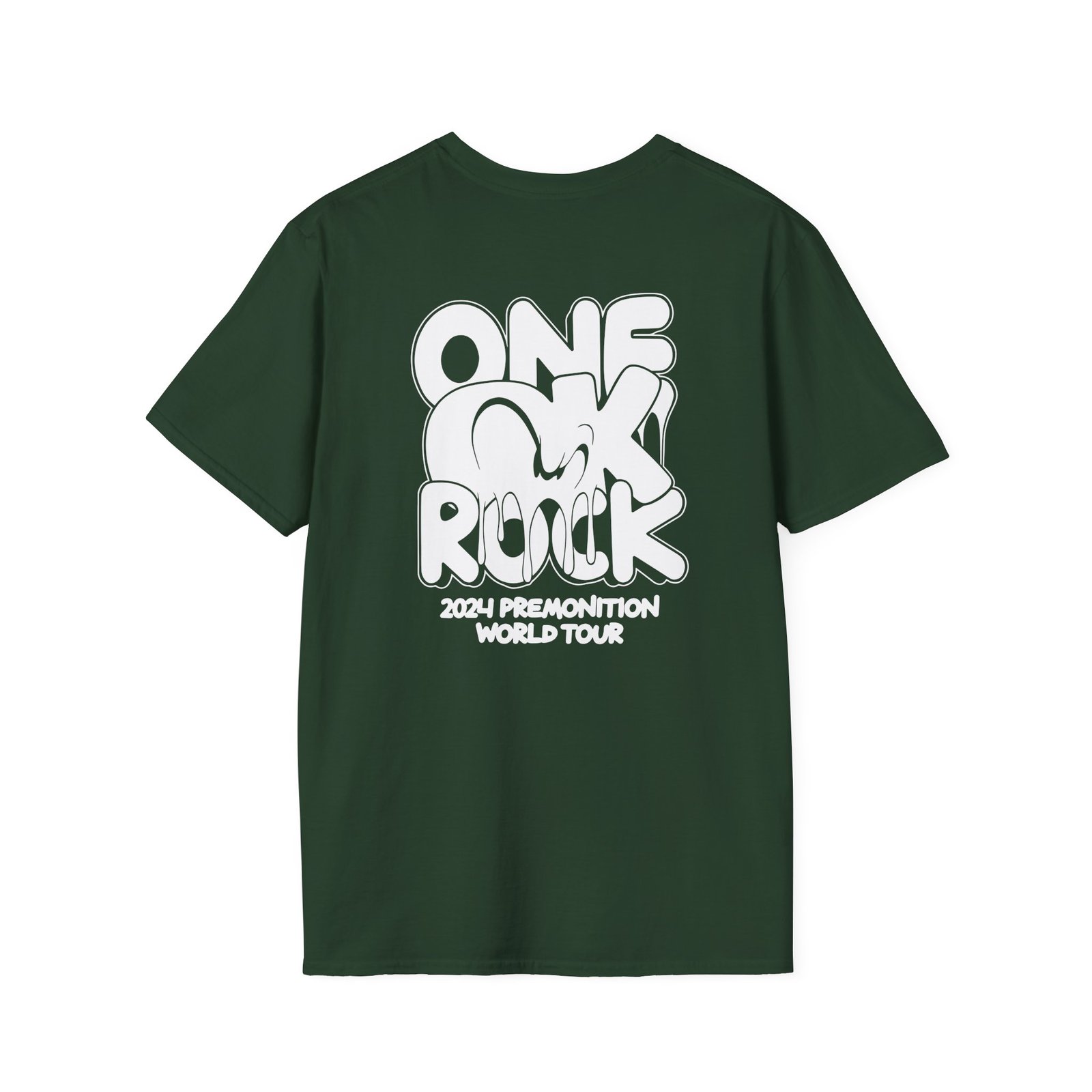 One Ok Rock Premonition World Tour Unisex Softstyle T-Shirt