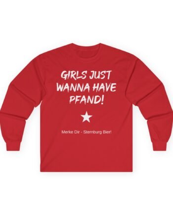 Sternburg Pfand Unisex Ultra Cotton Long Sleeve Tee