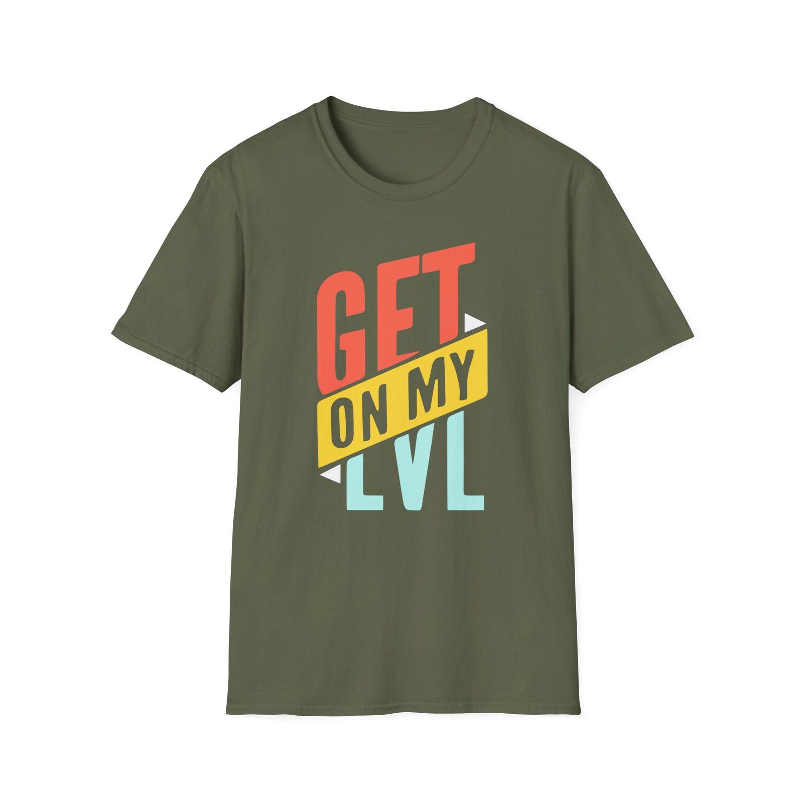 Montana Black Get on My Lvl Unisex Softstyle T-shirt