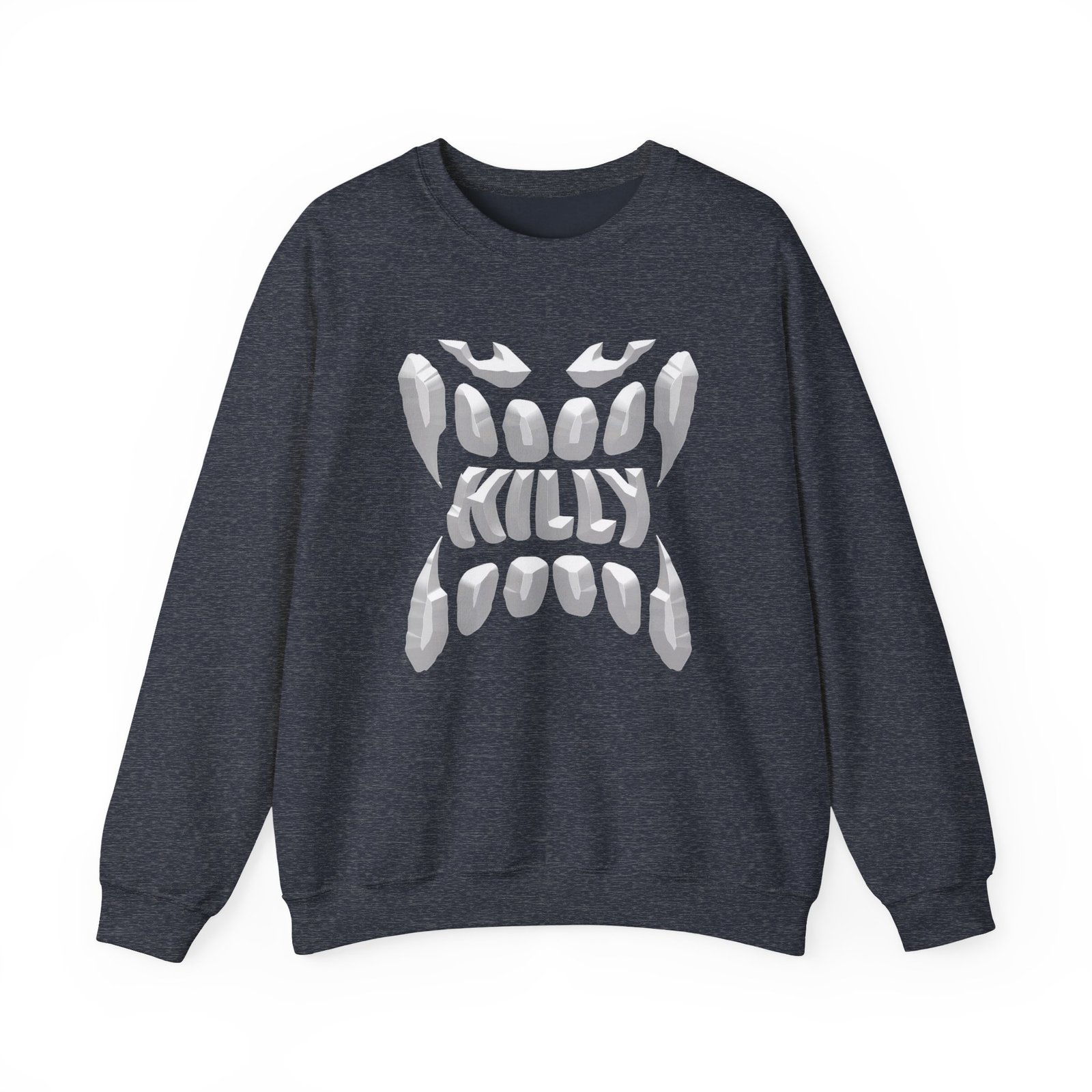 Killy Face Bevel Unisex Heavy Blend™ Crewneck Sweatshirt