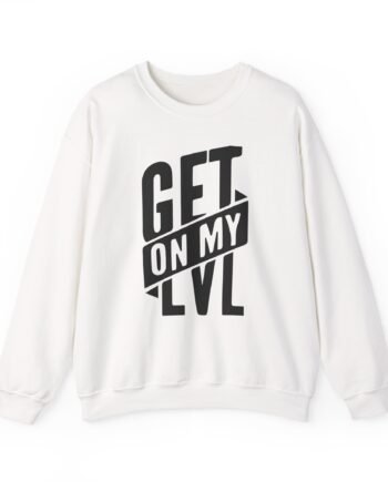 Montana Black  Get on My Lvl Unisex Heavy Blend™ Crewneck Sweatshirt