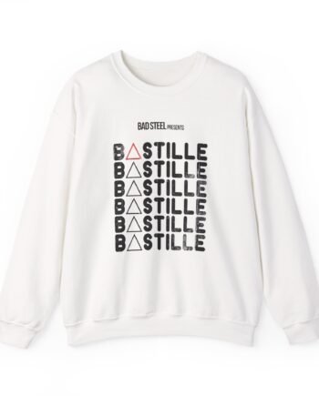 Bastille X Repeat Logo Unisex Heavy Blend™ Crewneck Sweatshirt