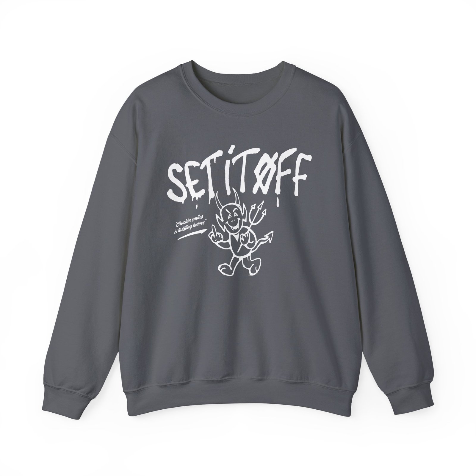Set It Off Devil Unisex Heavy Blend™ Crewneck Sweatshirt