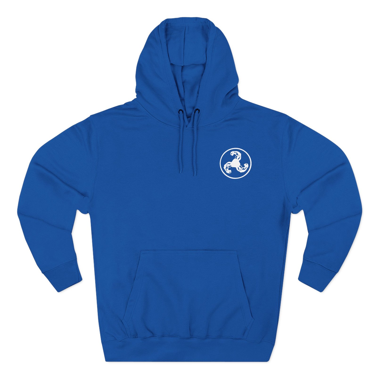 Bicep Logo Three-Panel Fleece Hoodie