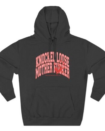 Knocked Loose Three-Panel Fleece Hoodie