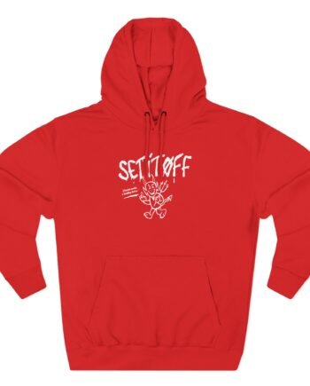 Set It Off Devil Three-Panel Fleece Hoodie