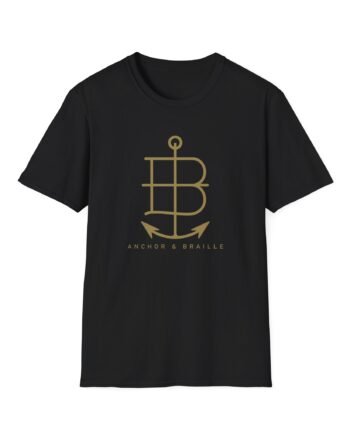 Anchor and Braille Unisex Softstyle T-Shirt