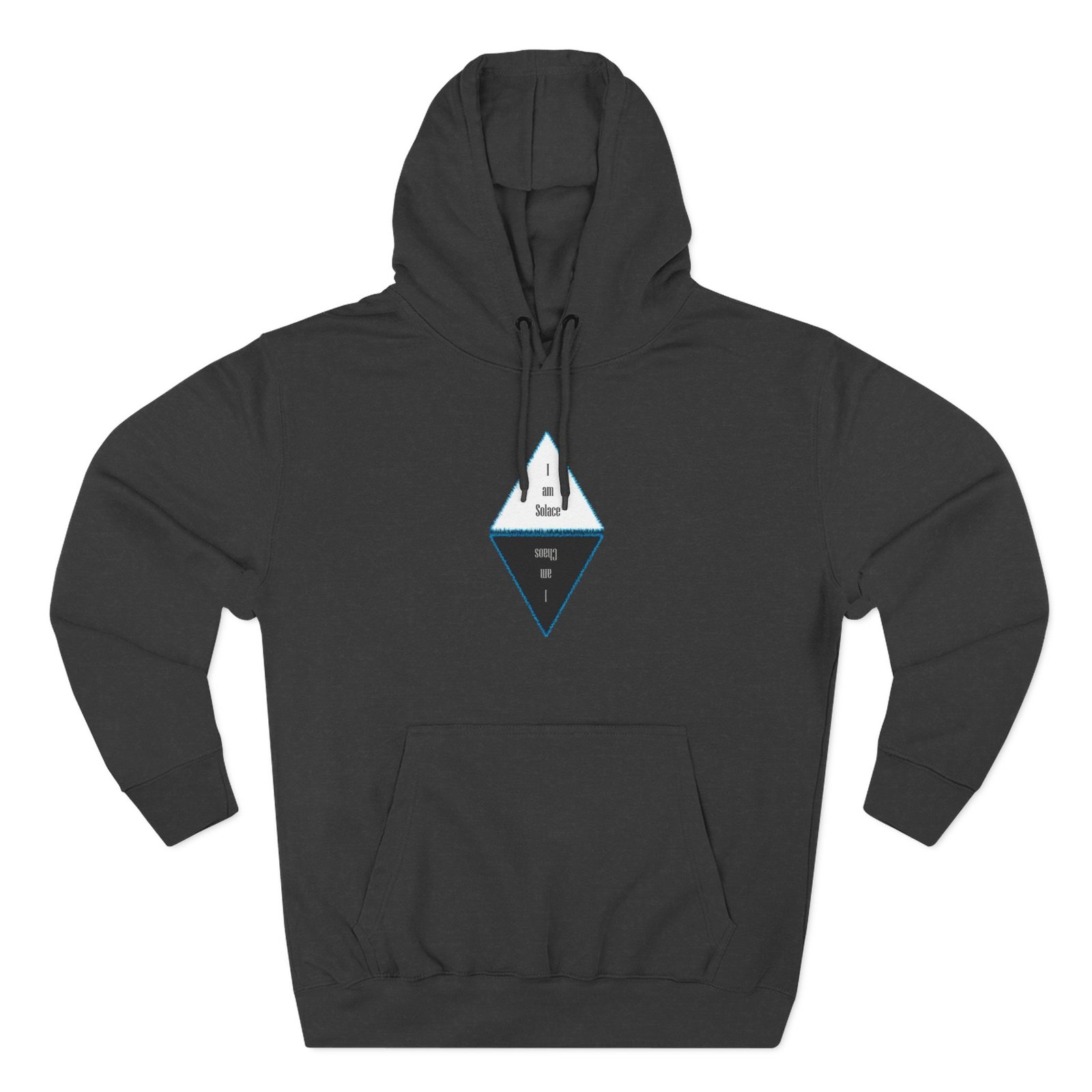 Set It Off Duality Diamond Three-Panel Fleece Hoodie