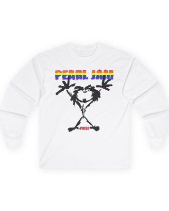 Pearl Jam Pride Stickman Unisex Ultra Cotton Long Sleeve Tee