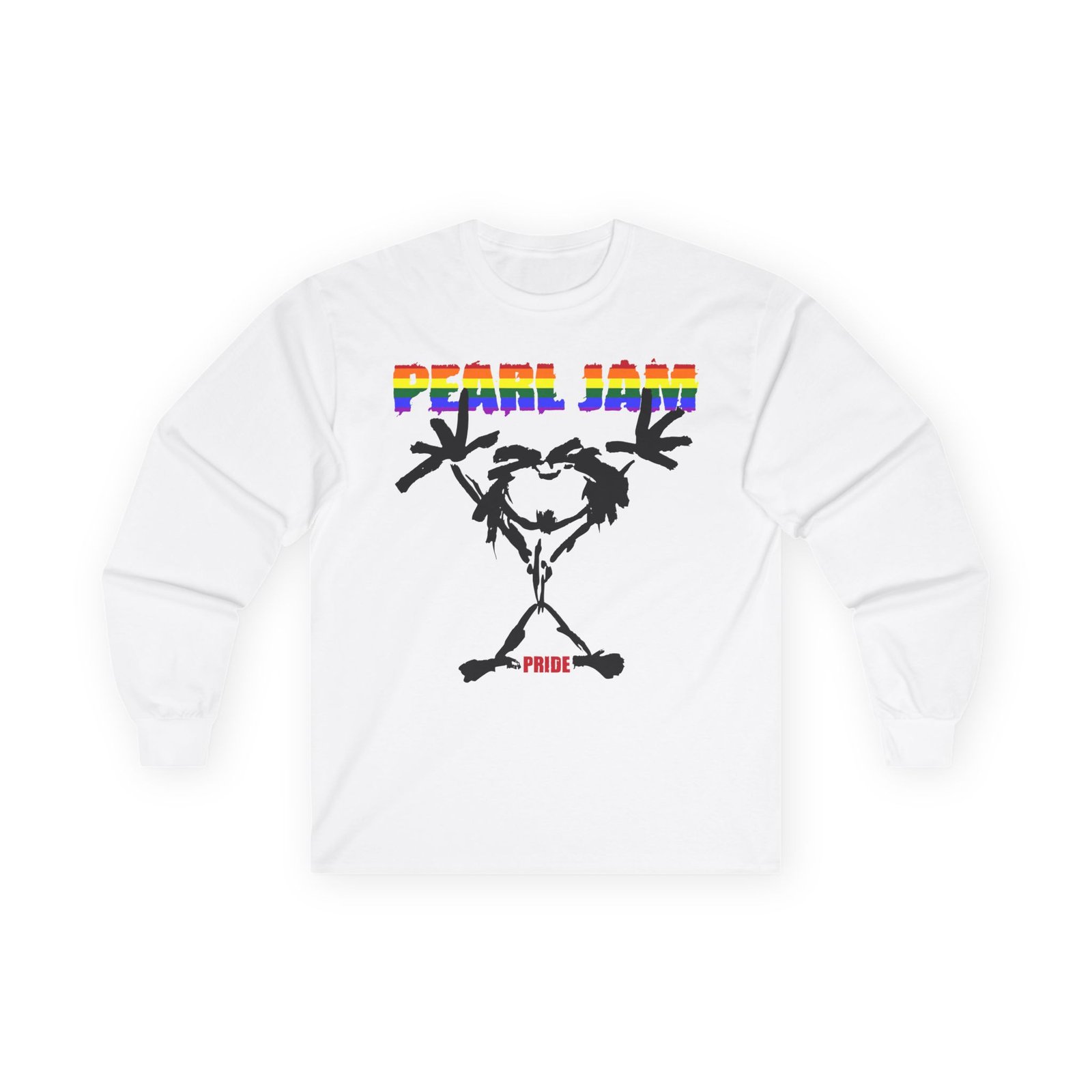 Pearl Jam Pride Stickman Unisex Ultra Cotton Long Sleeve Tee