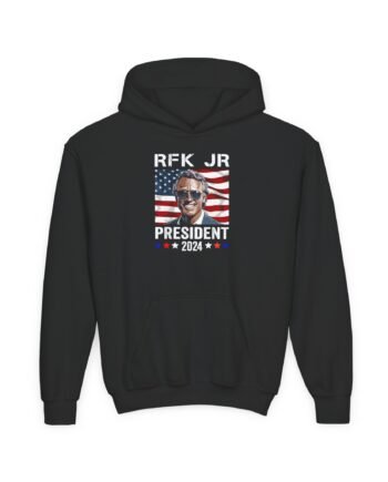 Youth Robert Kennedy Heavy Blend Hooded Sweatshirt