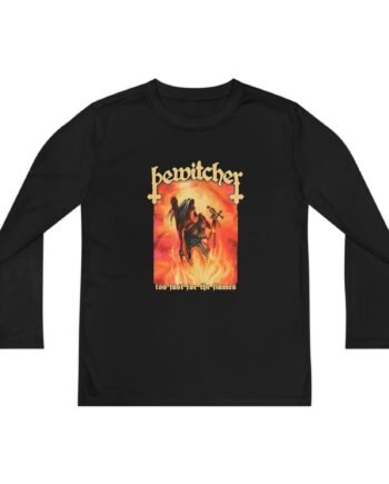 Youth Bewitcher Too Fast for the Flames Long Sleeve Competitor Tee