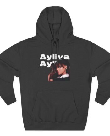 Ayliva Three-Panel Fleece Hoodie