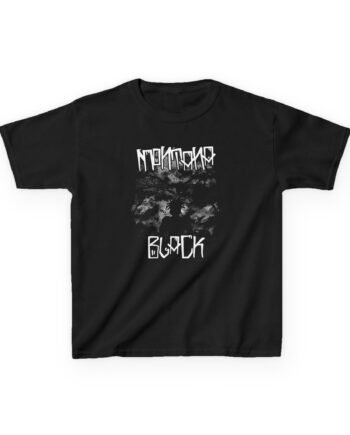 Kids Montana Black Heavy Cotton™ Tee