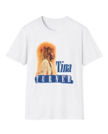 Tina Turner Brush Unisex Softstyle T-Shirt